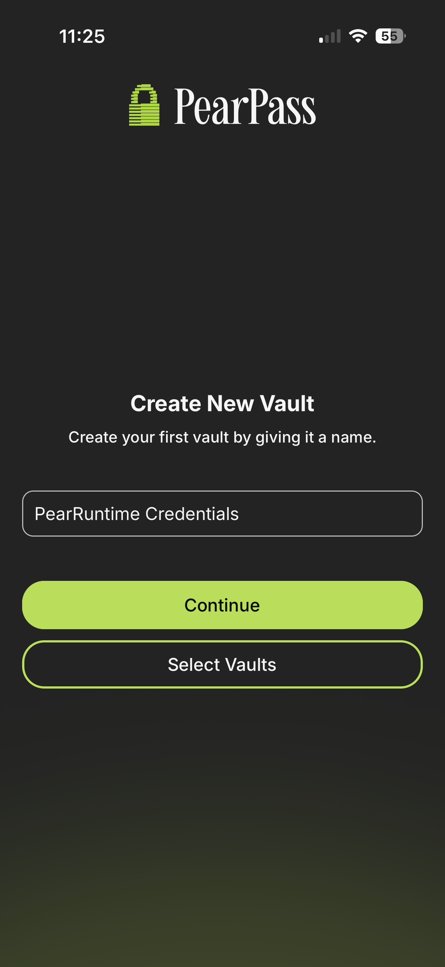 Mobile name vault